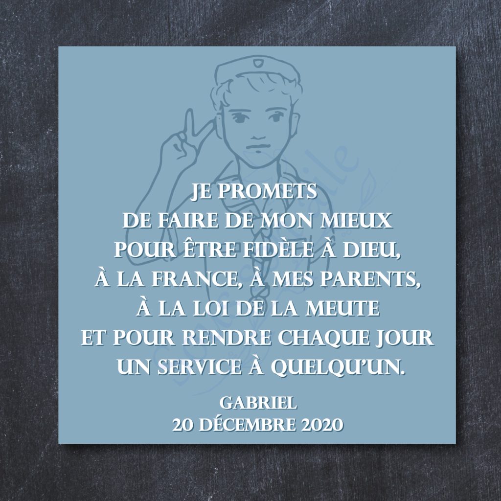 Promesse louveteau